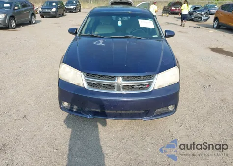 2013 Dodge Avenger Sxt from USA, damaged, VIN 1C3CDZCB5DN541741